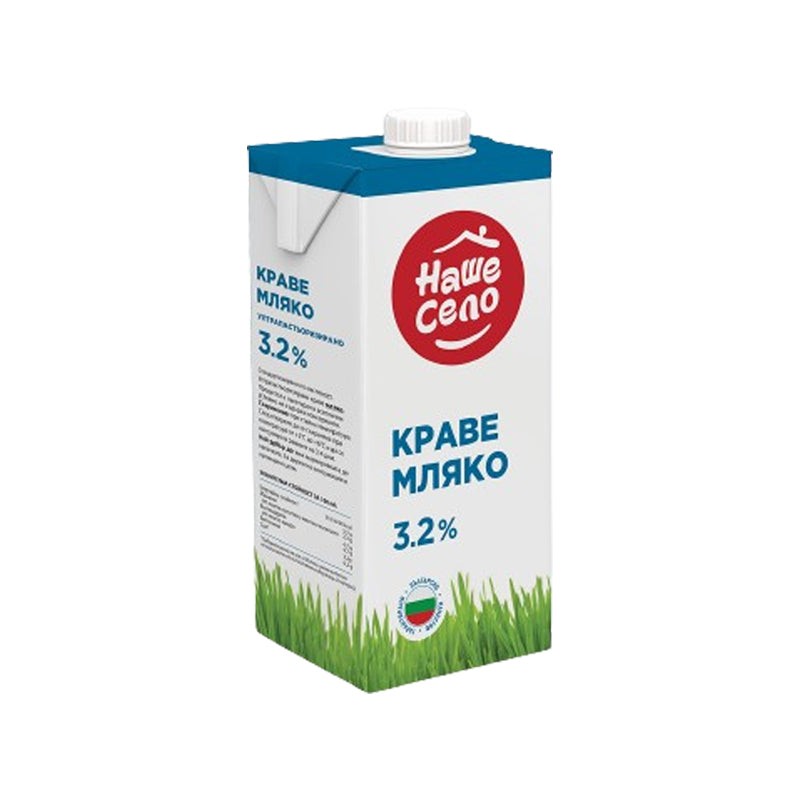 Прясно мляко UHT 3.5% "Наше Село" - 1L