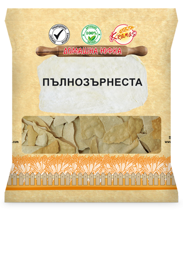 Домашна юфка пълнозърнеста - 200g